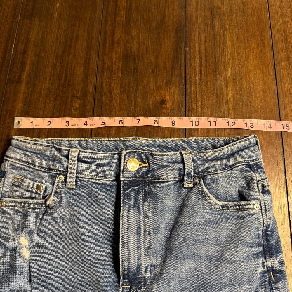H&M High Waist Bootcut Jeans Light Wash | US 2 | Flare Denim - Picture 3 of 10